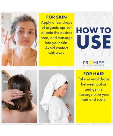 270ml (9oz) PURE 100% APRICOT MOISTURIZING OIL Moisturizes & Nourishes Hair Face and Skin Cold Pressed + UV Protected Made in Canada (270ml) 270 ml (Pack of 1) - Buy Online on GoSupps.com