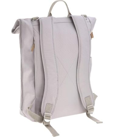 L SSIG Rolltop Backpack Gray - Eco-Friendly Diaper Bag with Changing Mat Stroller Attachment & Bottle Holder - Shop Sustainable Parenting Essentials - Buy Online on GoSupps.com