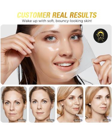 Overnight Masque 75ml Night Mask For Face Brightening Clay Moisturizing Gel For Night Sleep Post Workout Travel & Daily Use - Buy Online on GoSupps.com