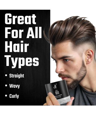 David Darko Hair Clay for Men - Beeswax & Avocado Oil Medium Hold Matte Finish Easy Washout Made in USA - 2.82 oz Grooming Clay for Volume & Texture - Buy Online on GoSupps.com