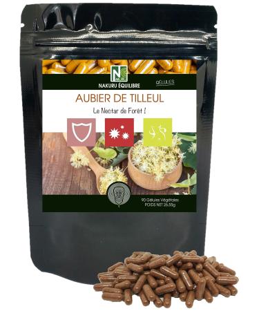 NAKURU | Lime sapwood | Balance Range | Made in France | “Forest Nectar!” (90 Vegetable Capsules of 295mg)