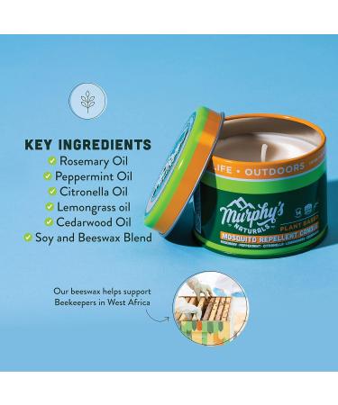 Murphy's Naturals Mosquito Repellent Candle - 9 Oz. - Buy Online on GoSupps.com