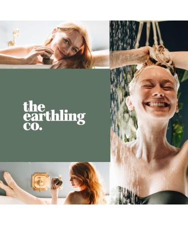 Earthling Co. Citrus Sun Bar Shampoo & Conditioner Set - Plant-Based, No Parabens, Sulfates, Silicones - Eco-Friendly Bars for All Hair Types - Buy Online on GoSupps.com