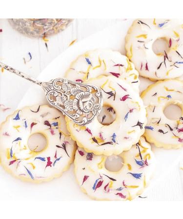 Rosie Rose Edible Blossom Mix - 10g Dried Flower Mix with Rose Cornflower & Marigold | Perfect for Cake Decoration Tea Cupcakes & Salads - Buy Online on GoSupps.com