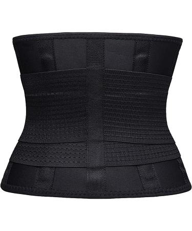VENUZOR Waist Trainer Belt for Women - Slimming Body Shaper - Sport Girdle - Black Medium - Buy Online on GoSupps.com