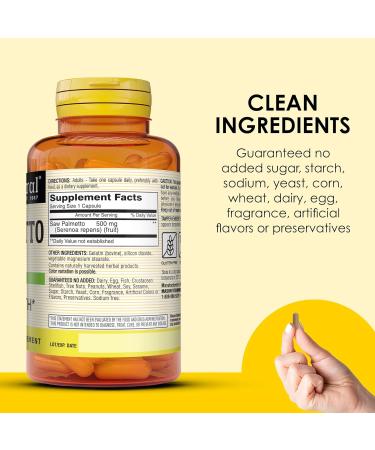 MASON NATURAL Saw Palmetto 500 mg Supports Prostate Health & Urinary Function 60 Capsules - Buy Online on GoSupps.com