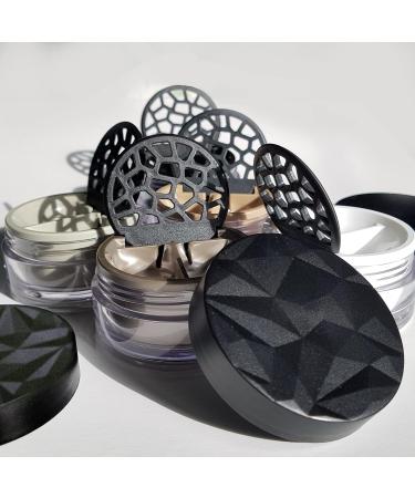 Lensbix Geometric Contact Lens Container - Futuristic 3D Design - Stylish Gift for Lens Wearers (NO23 White) - International Shipping Available - Buy Online on GoSupps.com