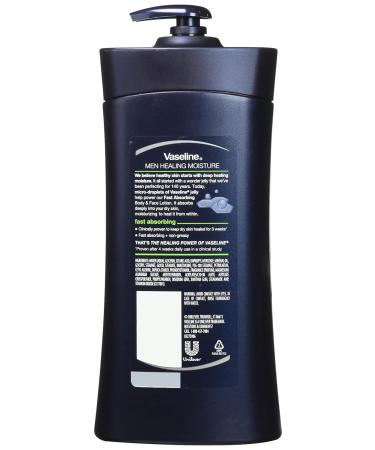 Vaseline Men Body and Face Lotion 20.3oz (Pack of 2) - Hydrating Skincare for Men - Buy Online on GoSupps.com