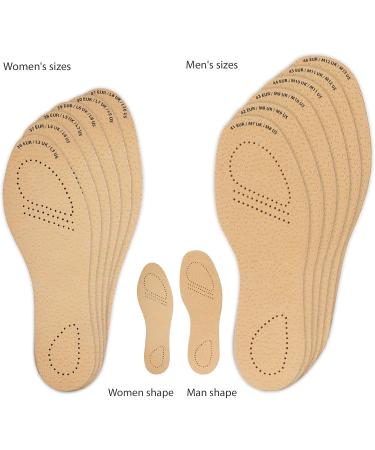 Kaps Insoles for Men & Women - Premium Shoe Inserts with Pecari Carbonex & Odor Control | Size 39 EUR L6 UK L8 US - International Shipping - Buy Online on GoSupps.com