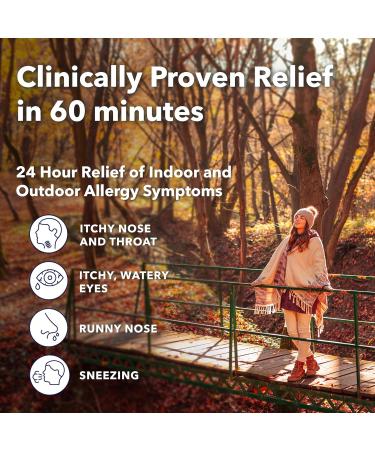 Camber Consumer Care Levocetirizine Dihydrochloride 5mg Antihistamine Tablets Generic Xyzal Allergy 24 Hour Allergy Relief Medicine (35 Count) - Buy Online on GoSupps.com