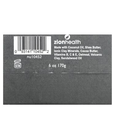 Zion Health Sandalwood Shampoo Bar - 6 oz | Nourishing Eco-Friendly & International Shipping Available - Buy Online on GoSupps.com