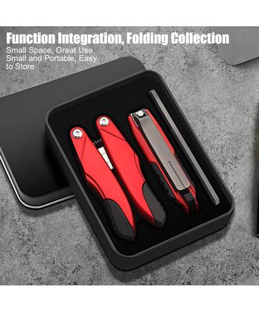 Toenail Clippers Multifunctional No Cracking Nail Clippers Antisplash Physical Polishing for Man for Household for Adult for Bedroom for Nail Shop - Buy Online on GoSupps.com