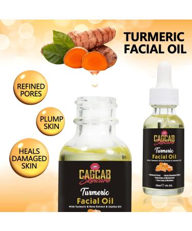 Can A Girl Catch A Break Turmeric Facial Oil - Nourishing Rose & Jojoba Blend for Glowing Skin | International Shipping - Buy Online on GoSupps.com