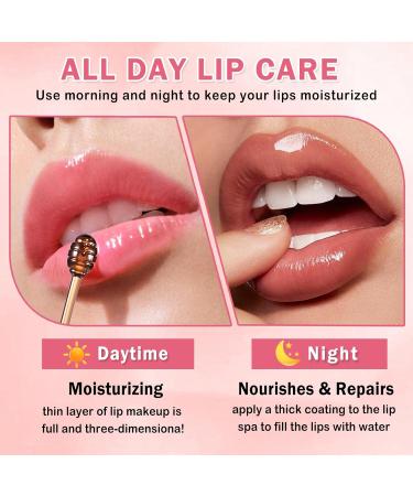 Honey Pot Lip Balm 3PCS Coconut Watermelon Strawberry Lip Balm Moisturizing and Repair Bee Lip Balm Honey Pot Prevention Dry and Crack Lip Mask Overnight Watermelon+Strawberry+Coconut - Buy Online on GoSupps.com