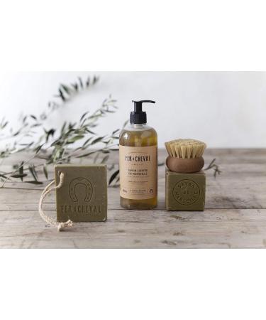 Buy Fer a Cheval Olive Marseille Liquid Soap 500ml - Organic Hypoallergenic Authentic French Luxury for Skin Care - Buy Online on GoSupps.com