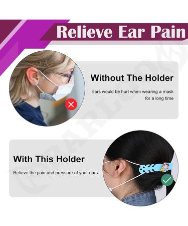 Kids Face Mask Extender Strap I 5 Pack I Face Mask Ear Protector I Earloop Masks Extension I Ear Guards Adjustable Grips I Mask Buckle Belt Head Loop Tightening Strap I 5 Units - Buy Online on GoSupps.com