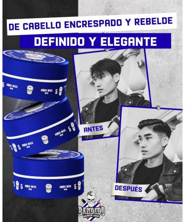  Bandido BANDIDO Aqua Hair Wax No. 5 Men's Medium Hold Hair Wax 150 ml Long-lasting shine wet look Edge Control - Buy Online on GoSupps.com