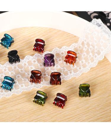 JANYUN 24 Pcs Mini Non-Slip Hair Claw Clips for Women and Girls - Black - Buy Online on GoSupps.com
