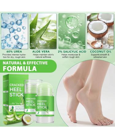  ARCHIDATE Urea 60% Foot Care Cream Fast-absorbing urea cream with aloe vera for dry and rough skin on feet hands and elbows (aloe vera) - Buy Online on GoSupps.com