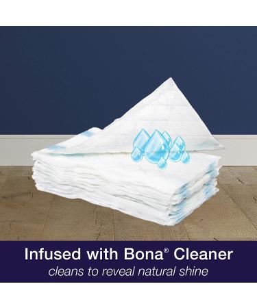 Bona Hardwood Floor Disposable Wet Cleaning Pads 12ct - Convenient Cleaning Solution - Buy Online on GoSupps.com