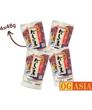 MARUTOMO Dashino Moto Japanese Dashi Powder Pack of 4 Authentic OG ASIA Taste 192g - Buy Online on GoSupps.com