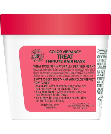 Garnier Fructis Color Vibrancy Treat Hair Mask with Goji Extract - 3.4 Fl Oz - Buy Online on GoSupps.com