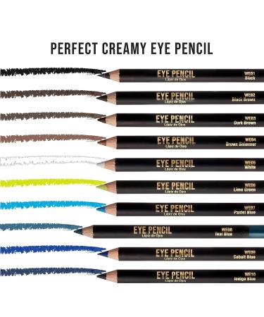 kiss new york Professional Slim Eye Pencil | Creamy Soft Eyeliner in Teal Blue | Long-Lasting Water-Resistant Formula for Natural Eye Makeup - Buy Online on GoSupps.com