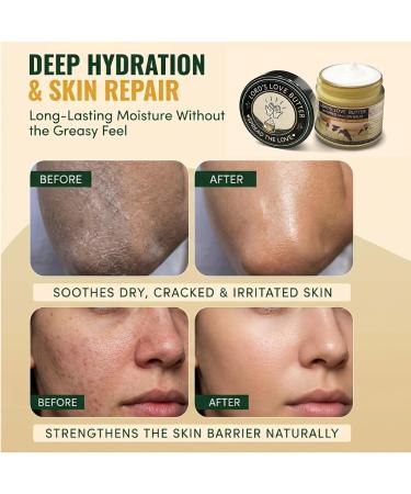 Lord's Love Butter Natural Organic Tallow and Honey Balm That Actually Absorbs - Organic Grass Fed Beef Tallow Face Moisturizer for Dry Aging Skin - Restores What Synthetic Lotions Strip Away - Buy Online on GoSupps.com