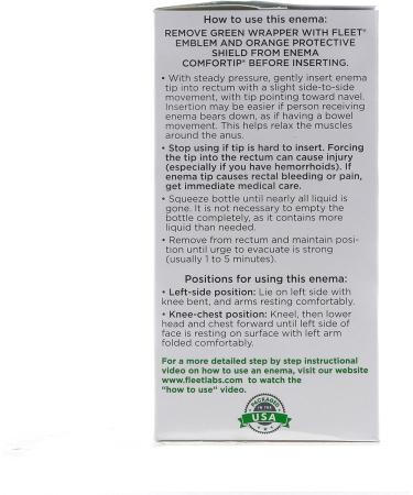 Fleet Enema Adult 4-Pack: Fast-Acting Constipation Relief - Buy Online on GoSupps.com