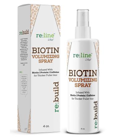Biotin Volumizing Spray for Thickening Fine Hair - Hair Growth & Volume Boosting Rebuild Spray - Buy Online on GoSupps.com