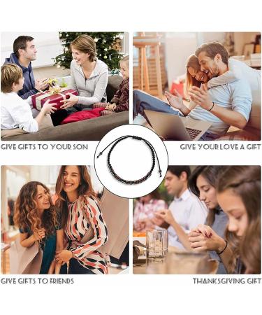 Give My Grandson 'Love You Forever' Black Magnetic Arm Band - Perfect Christmas Gift & Birthday Present for Boys - ZYY647 - Buy Online on GoSupps.com