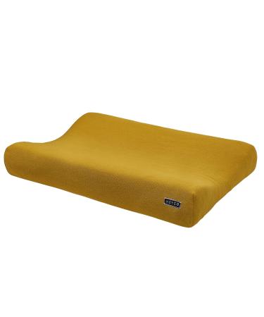 Meyco 2763023 2-Wedge Changing Mat Cover Knitted Knit Ochre Yellow 45 x 70 cm Knit yellow
