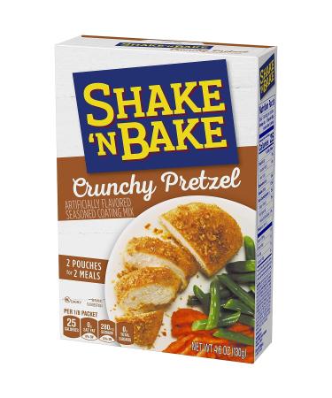 Shake 'N Bake Pretzel Seasoned Coating Mix - 2 Packets - Buy Online on GoSupps.com