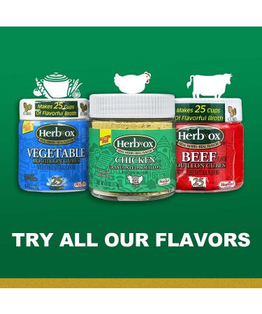 HERB-OX 1.5 oz Sodium-Free Chicken Bouillon Packets (Pack of 12) - Buy Online on GoSupps.com