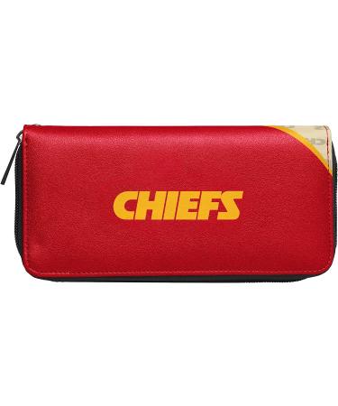 Littlearth NFL Kansas City Chiefs Womens Curve Zip Organizer Wallet - Team Color - Buy Online on GoSupps.com