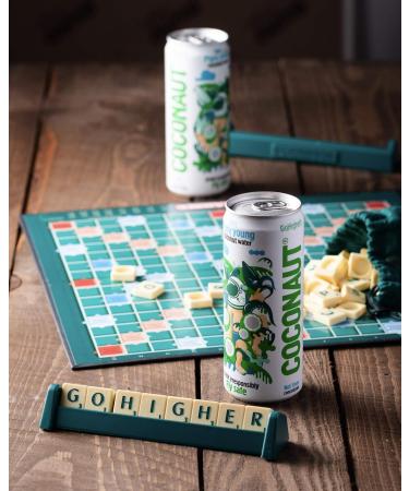 COCONAUT Pure Young Coconut Water Coconut water from 100 Young Coconuts Refreshing Lowcalorie Vegan Healthy and Isotonic in different types can of 12 x 320 ml - Buy Online on GoSupps.com