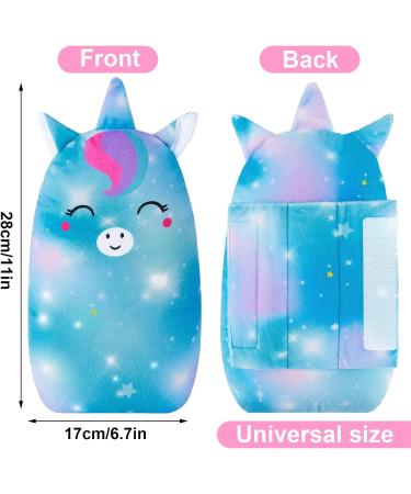 Unicorn Castle Seatbelt Pillow - Kids Car Seat Head Support & Strap Cover in Green - Buy Online on GoSupps.com