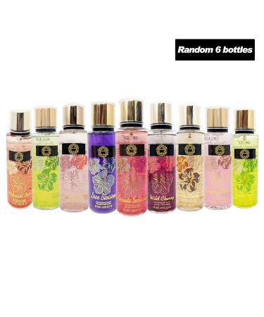 META-BOSEM ( 6 Bottles Included Only Fragrance Mist Body Spray for Women Flowers & Fruits Clean Refreshing Perfume Suprising Gift Random Variety Scents Each 8.4 Fl Oz/250 Ml 8.4 Fl Oz (Pack of 6) - Buy Online on GoSupps.com