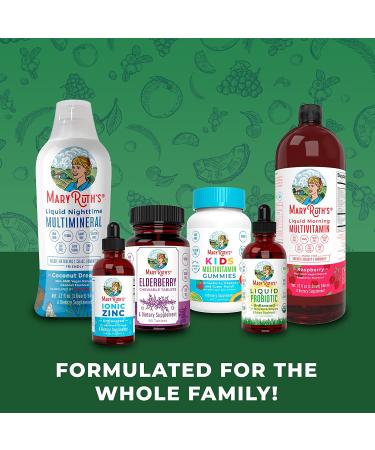 MaryRuth Organics Organic Iodine Liquid Drops - Unflavored 1 fl oz (30 ml) | Essential Nutrient for Health - Buy Online on GoSupps.com