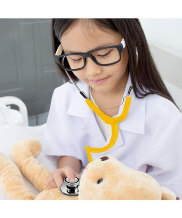 TRIXES Yellow Stethoscope for Fancy Dress & Education - Diaphragm & Bell Features - One Size - Buy Online on GoSupps.com