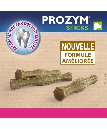 PROZYM RF2 Pack 2x12Sticks - Special Natural Dental Hygiene - Recommended by Veterinarians - Vegan Formula for Dogs - 24 Stickcks (+25kg) - Buy Online on GoSupps.com