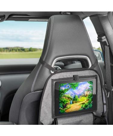 Reer Car Seat Organizer Travelkid with Tablet Compartment - Dirt-Repellent & Multi-Bag Design for All Car Seats - Gray - Buy Online on GoSupps.com