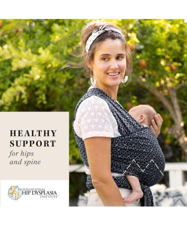 MOBY Mosaic Classic Baby Wrap Carrier - 100% Cotton, Breathable & Stretchy - Buy Online on GoSupps.com