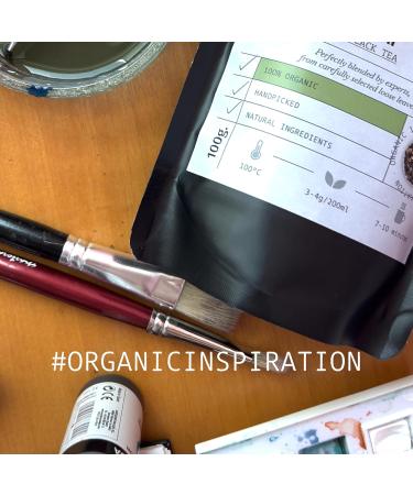 Edward Fields Tea - Organic Oolong Blue Loose Tea Unique Origin from China. Organic hand-harvested tea with natural and eco-friendly - Buy Online on GoSupps.com