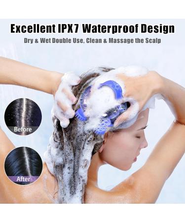 Zonttr Portable Waterproof Scalp Massager for Hair Growth - Electric Head Massager for Relaxation - Buy Online on GoSupps.com