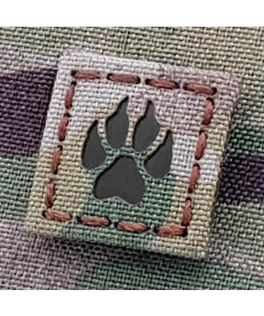 Micro IR Patch 1x1 Multicam OCP k9 Dog Paw Handler Infared Cat Eyes Morale Army Tactical Morale - Buy Online on GoSupps.com