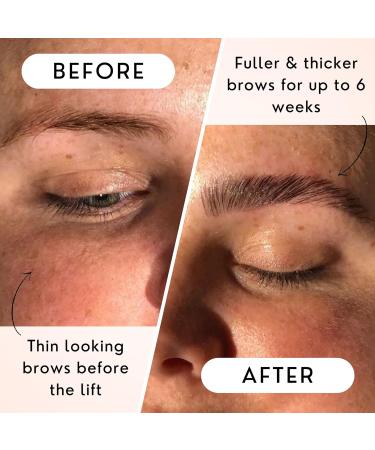 Premium Brow Lamination Kit - DIY Eyebrow Lift Set | Vegan Cruelty-Free | Castor & Olive Oil | Salon Quality Results - Buy Online on GoSupps.com