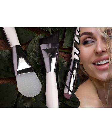 Luvia Mask Brush Silicone S502 - Dual Silicone Brush for Face & Eye Masks | Perfect for Serums | Shop Now - Buy Online on GoSupps.com