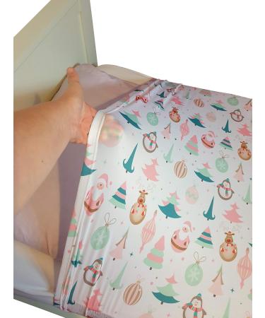 Christmas Print Sensory Compression Bed Sheet for Kids | UK | Helps with Sleep, Autism & Anxiety | Available in Toddler/Single/Double Sizes - Buy Online on GoSupps.com