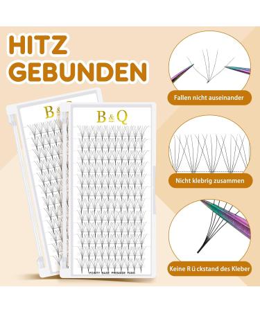 High-Quality 4D Eyelash Fans - 3D 4D 6D 10D Extensions | Volume Lash Extensions 0.05 0.07 0.10 | C & D Curl | International Shipping - Buy Online on GoSupps.com